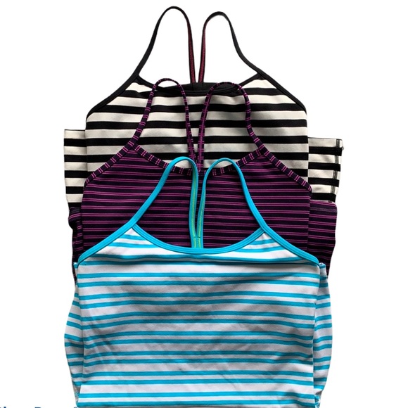 Lululemon Power Y Stripe Bundle Deal- Size 6